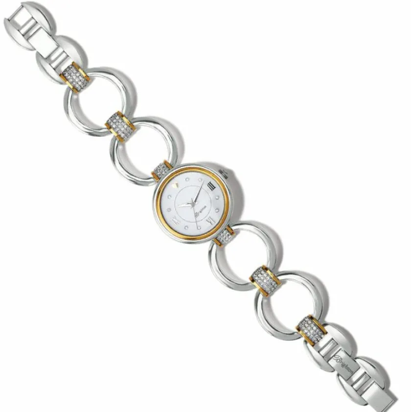 Brighton Crystal Cove Watch Silver-Gold Hot