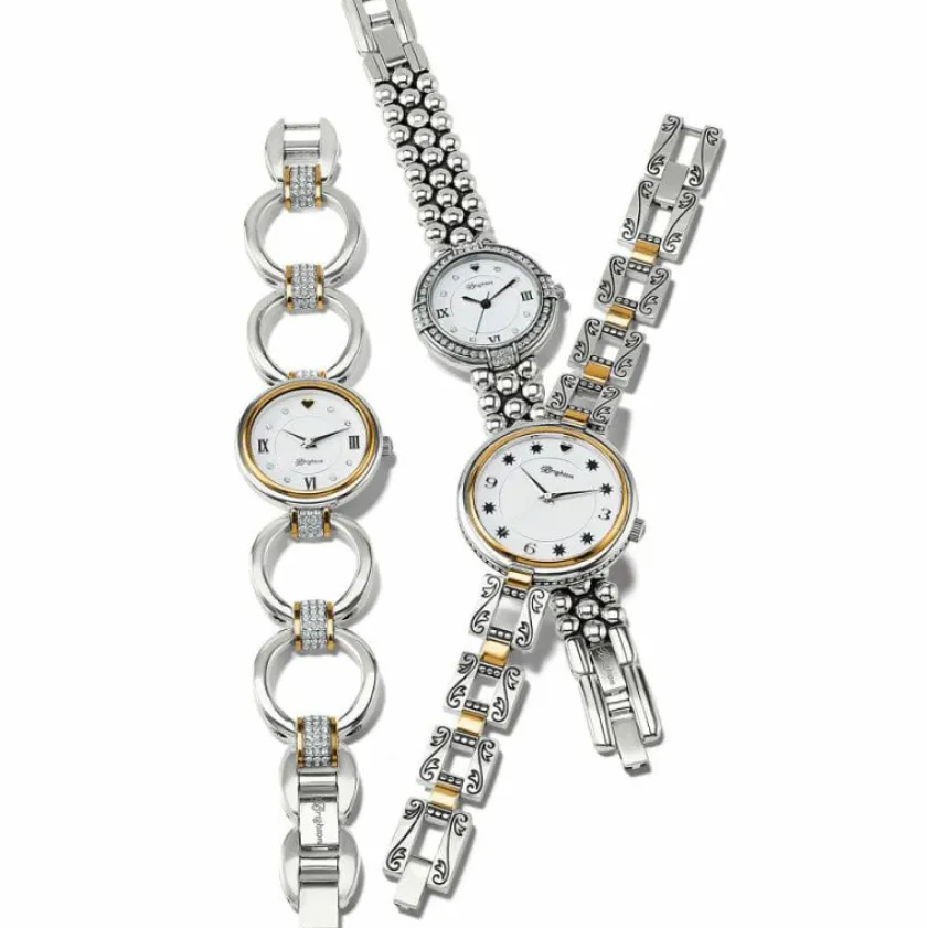Brighton Crystal Cove Watch Silver-Gold Hot