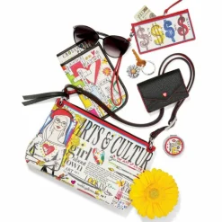Brighton Daisy Dee Key Fob Silver-Gold Online