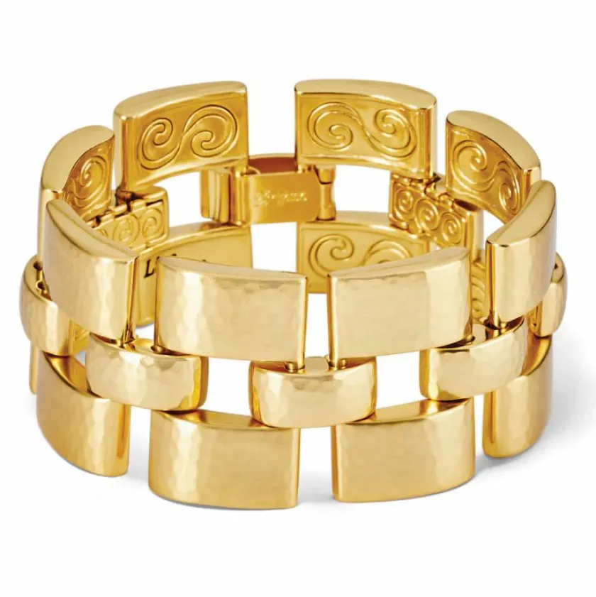 Brighton Dauphin Bracelet BrushedGold Best