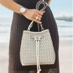 Brighton Diamante Bucket Bag Discount