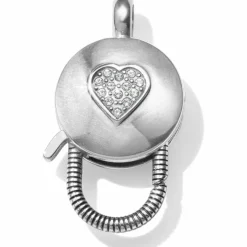 Brighton Diamonds N' Hearts Reversible Charm Connector Silver Online