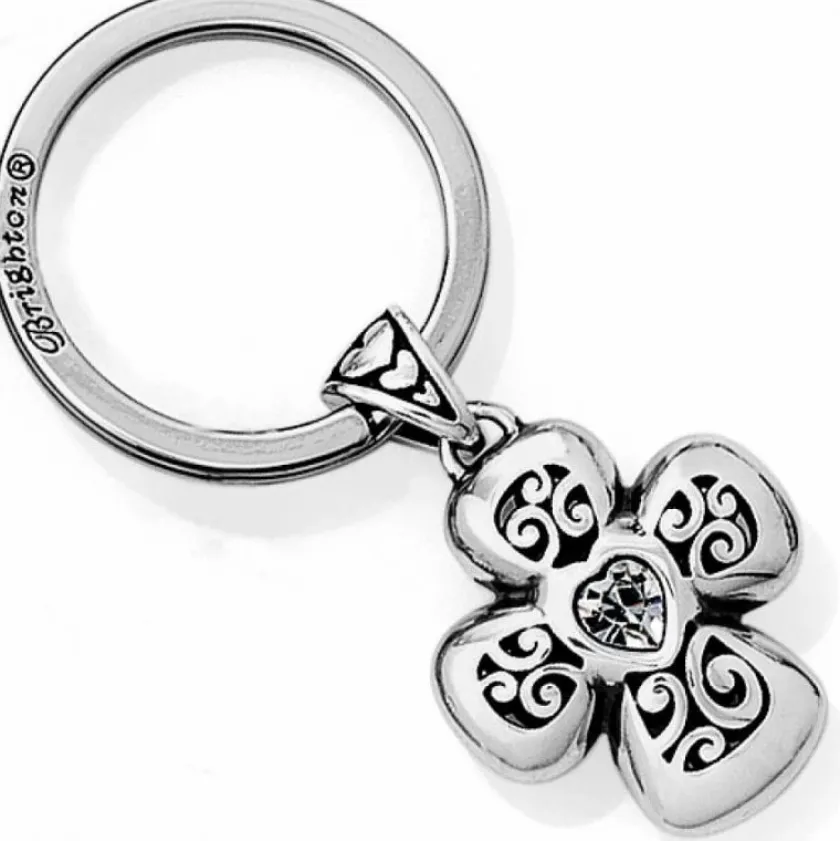 Brighton Divinity Cross Key Fob Silver Fashion