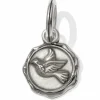 Brighton Dove Amulet Silver New