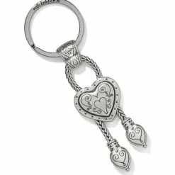 Brighton Eliza Key Fob Silver Clearance