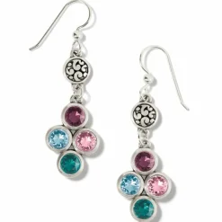 Brighton Elora Gems Dots French Wire Earrings Silver-Multi Online