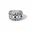 Brighton Elora Gems Ring Silver-Multi Best