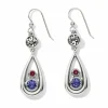 Brighton Elora Gems Teardrop French Wire Earrings Tanzanite-Amethyst Clearance