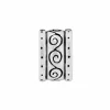 Brighton Etched Scroll Spacer Silver Fashion