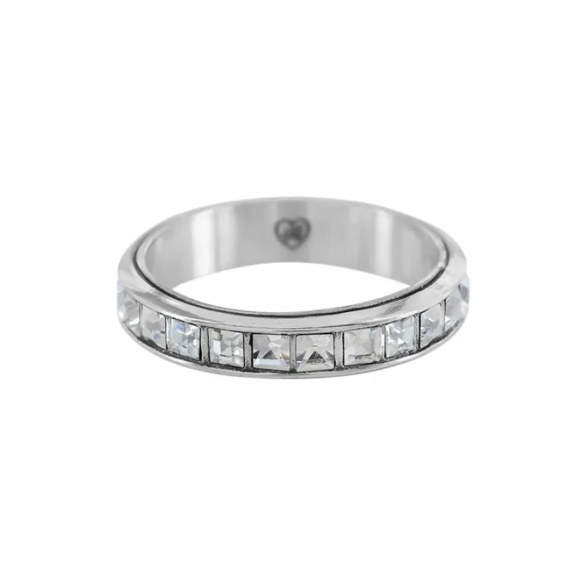 Brighton Eternal Stack Ring Silver Hot