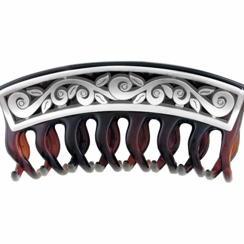 Brighton Eve Delight Hair Clip Silver Discount