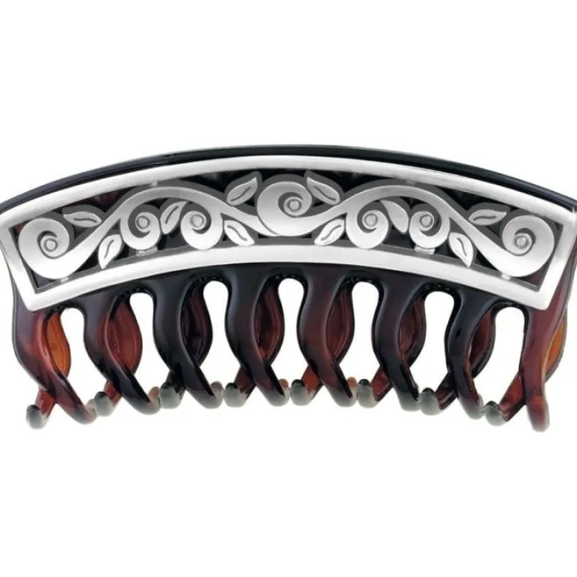 Brighton Eve Delight Hair Clip Silver Discount