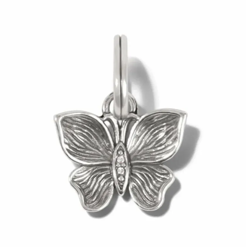 Brighton Everbloom Butterfly Charm Silver Best