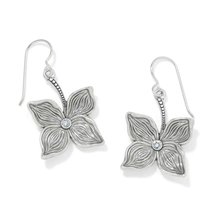 Brighton Everbloom Flower French Wire Earrings Clearance