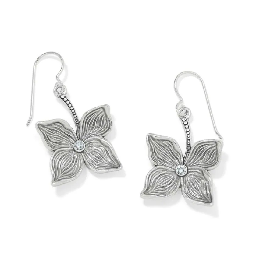 Brighton Everbloom Flower French Wire Earrings Clearance