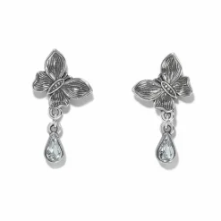 Brighton Everbloom Flutter Post Earrings Silver Discount