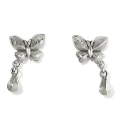 Brighton Everbloom Flutter Post Earrings Silver Discount