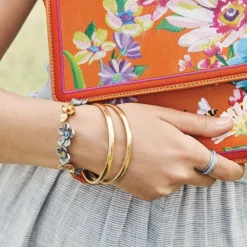 Brighton Everbloom Jardin Garland Bracelet Silver-Gold Outlet