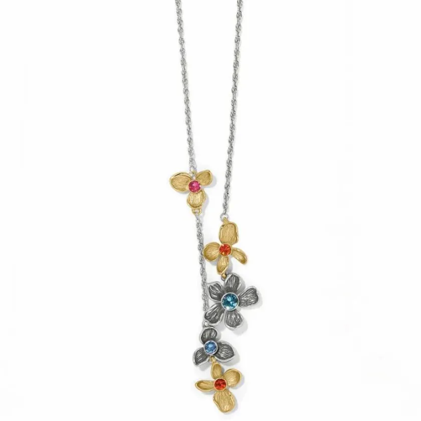 Brighton Everbloom Jardin Y Necklace Silver-Gold Hot