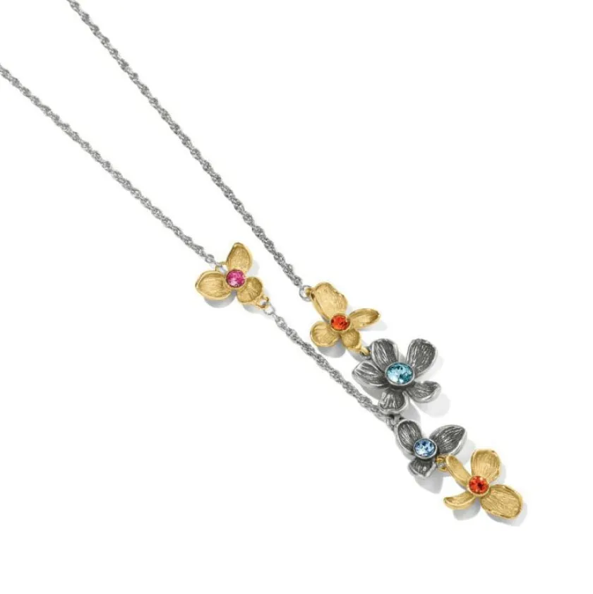 Brighton Everbloom Jardin Y Necklace Silver-Gold Hot