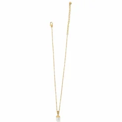 Brighton Everbloom Pearl Drop Necklace New