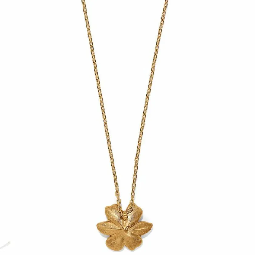 Brighton Everbloom Pearl Flower Necklace Gold-Pearl Best
