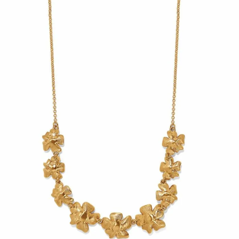 Brighton Everbloom Pearl Necklace Gold-Pearl Clearance