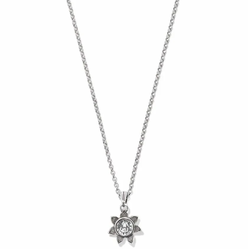 Brighton Everbloom Sunflower Necklace Fashion