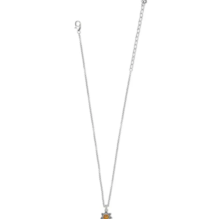 Brighton Everbloom Sunflower Necklace Fashion