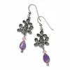 Brighton Everbloom Trellis French Wire Earrings Silver-Multi Hot