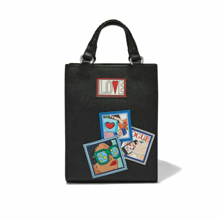Brighton Fashionista Cover Girl Mini Tote Multi Discount