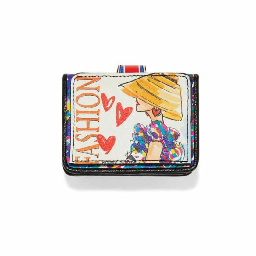 Brighton Fashionista Cover Girls Small Wallet Multi Fashion