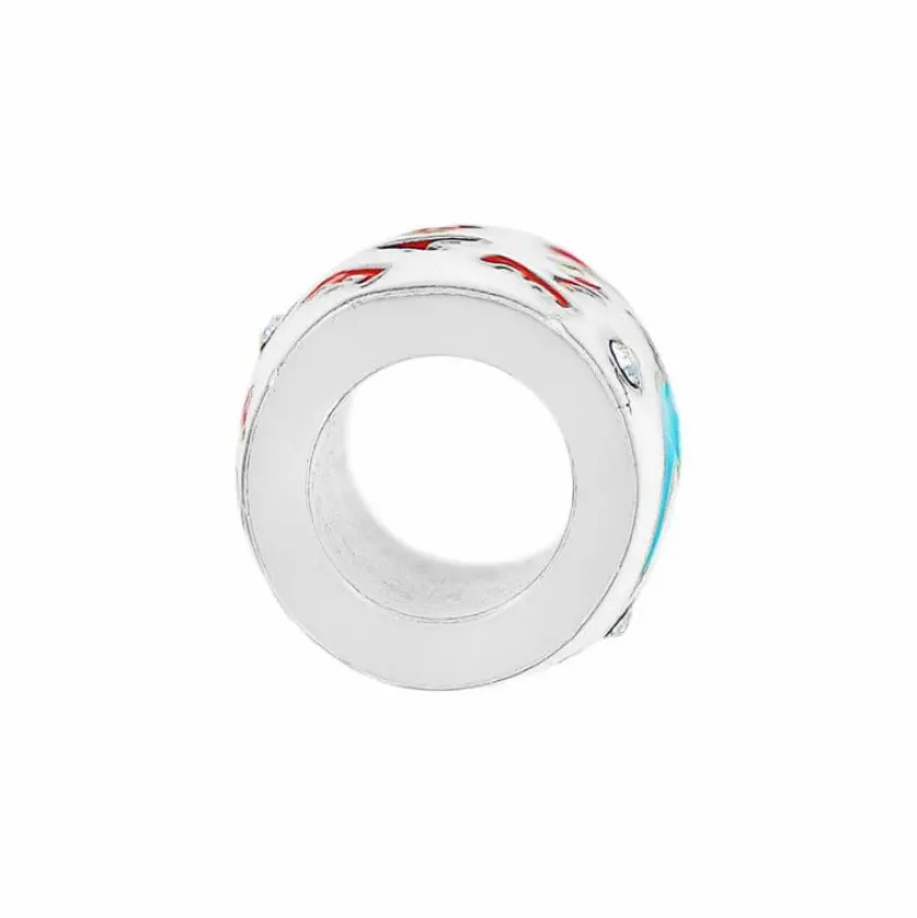 Brighton Fashionista Love Bead Silver-Multi Clearance