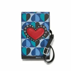 Brighton Fashionista Moody Blue Phone Organizer Multi Online
