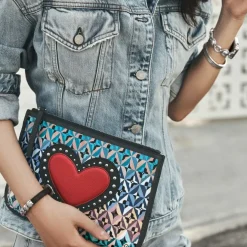 Brighton Fashionista Moody Blue Pouch Multi Best