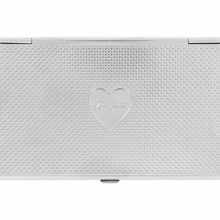Brighton Ferrara Card Case Silver Hot