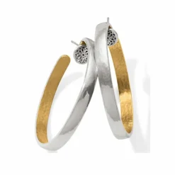 Brighton Ferrara Entrata Medium Hoop Earrings Outlet