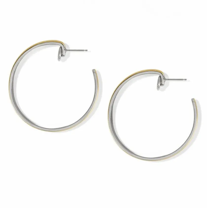 Brighton Ferrara Entrata Medium Hoop Earrings Outlet