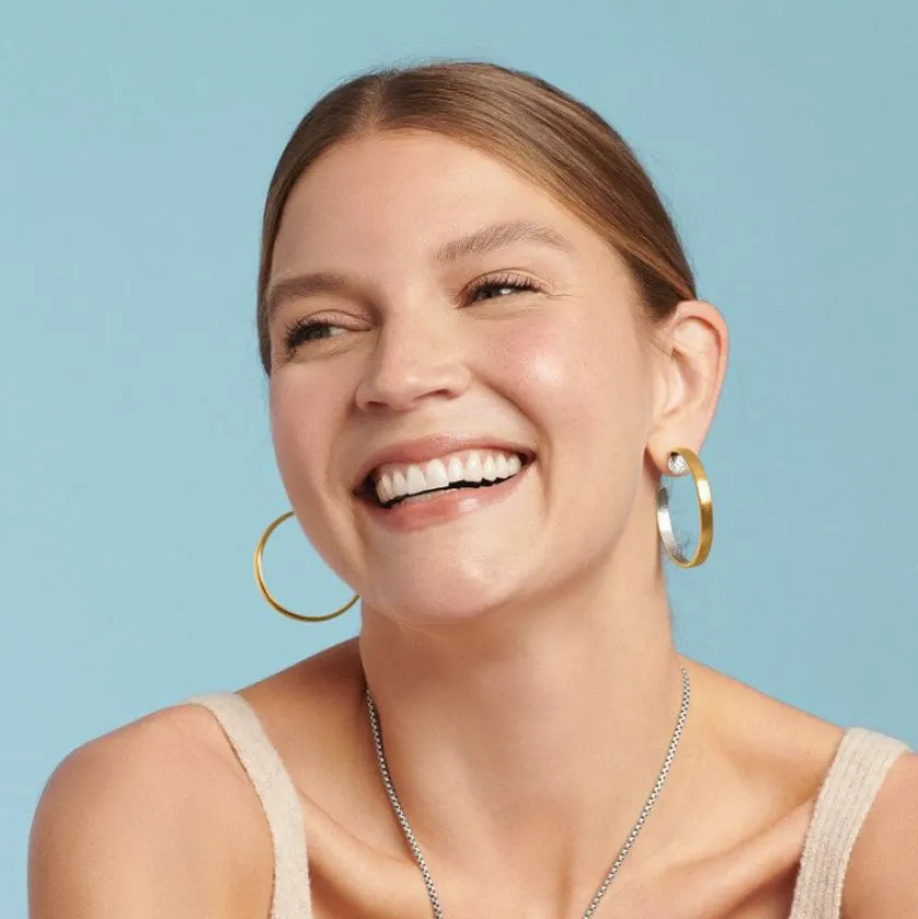 Brighton Ferrara Entrata Medium Hoop Earrings Outlet