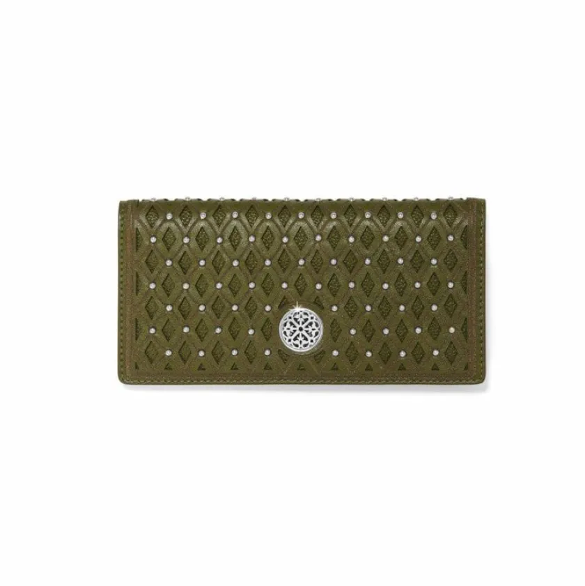 Brighton Ferrara La Bellezza Slim Folio Wallet New