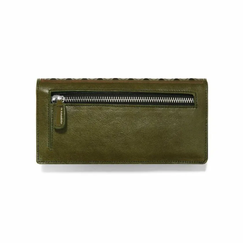 Brighton Ferrara La Bellezza Slim Folio Wallet New