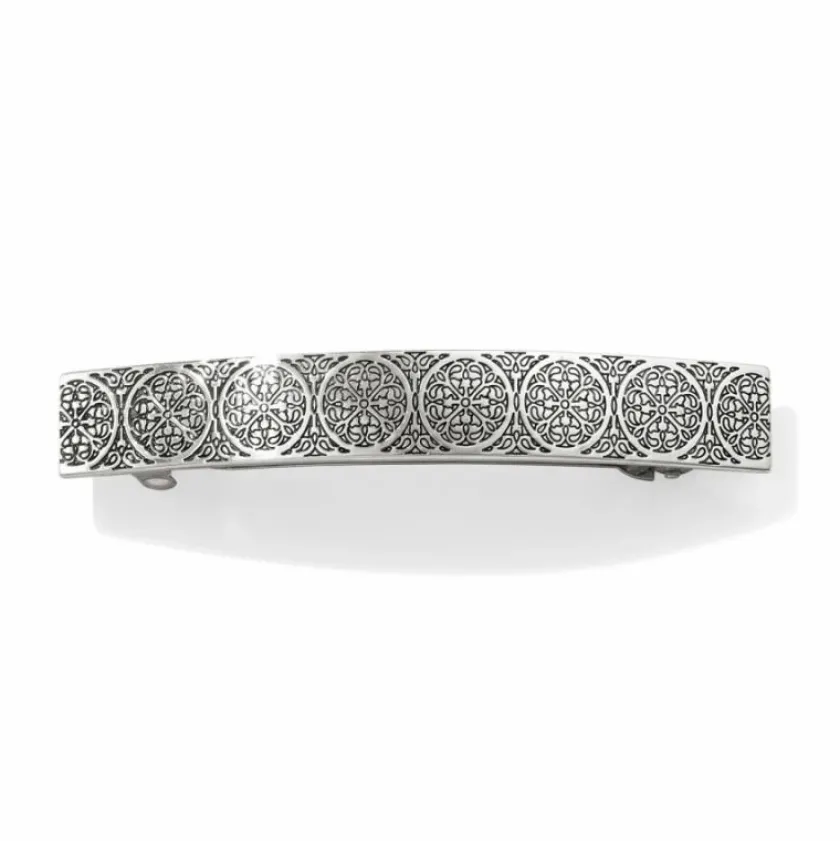 Brighton Ferrara Large Barrette Silver Clearance