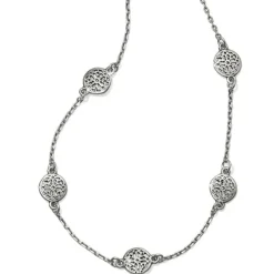 Brighton Ferrara Petite Collar Necklace Silver Hot