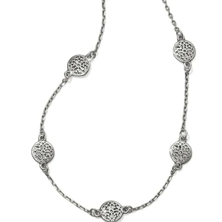 Brighton Ferrara Petite Collar Necklace Silver Hot