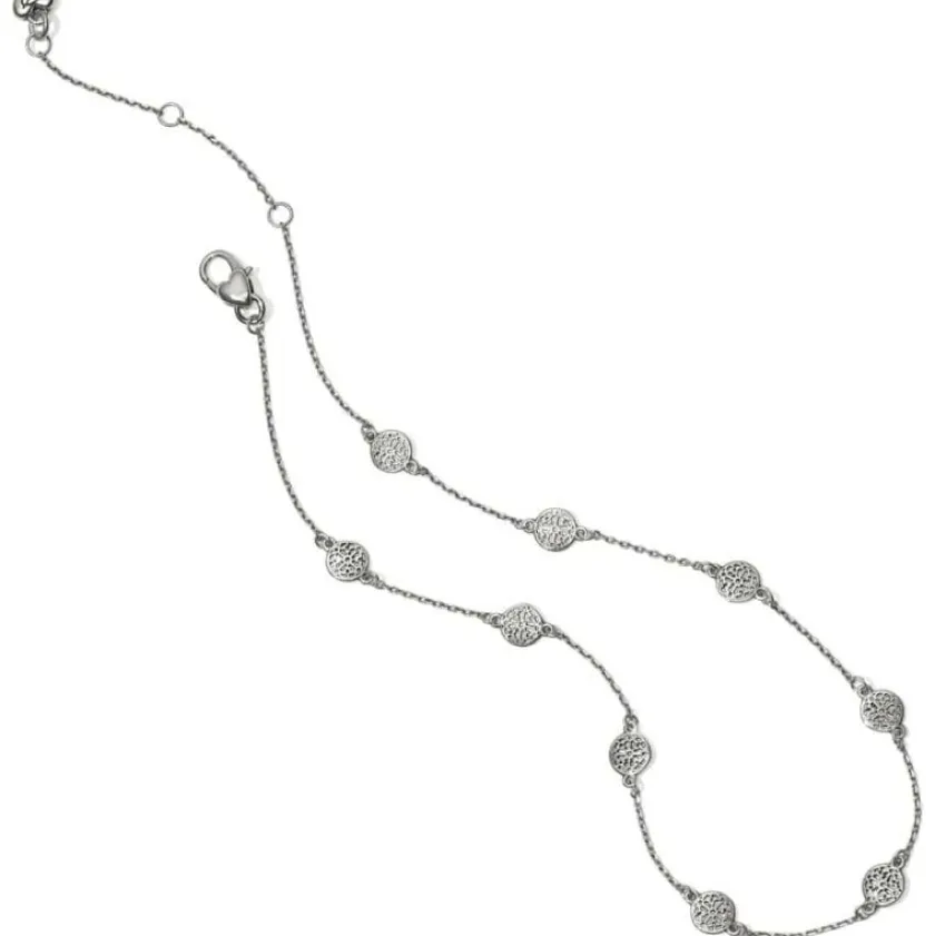 Brighton Ferrara Petite Collar Necklace Silver Hot