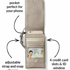 Brighton Ferrara Phone Organizer New