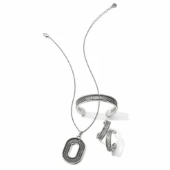 Brighton Ferrara Siena Cuff Bracelet Silver Clearance