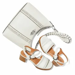 Brighton Fionna Sandals White Clearance