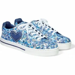 Brighton Flora Sneakers Blue Hot