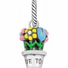 Brighton Flower Pot Charm Silver-Multi Discount